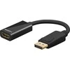 Goobay | DisplayPort/HDMI adapterio kabelis | 67881 | DisplayPort Male | HDMI moteriškas | 0,1 m