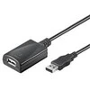 Goobay Goobay USB-A – USB-A USB laidas 5 m juodas (68876)