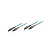 Alcasa „Good Connections“ LWL kabelis ST-ST Multi OM3 0,5 m