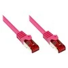 GoodConnections Good Connections Geros jungtys 1,0m RNS Patchkabel CAT6 S/FTP PiMF purpurinė
