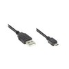 Good Connections USB kabelis Geros jungtys USB-A - mikroUSB 1,8 m juodasis (93181)