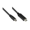 Good Connections Geras ryšys 1,8 m USB 2.0 USB-C į USB 2.0 Mini-B laidas