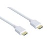 Good Connections Geros jungtys High Speed HDMI Kabelis 3m mit Ethernet auksinis Stecker balta