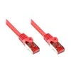 GoodConnections Geri ryšiai Patchkabel 0,15 m (6 kat., S/FTP, 250MHz) raudona
