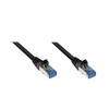 GoodConnections Good Connections Patchkabel Cat. 6a S/FTP, PiMF halogenfrei 500MHz juodas 0,5m
