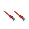 GoodConnections Geri ryšiai Patchkabel Cat. 6a S/FTP, PiMF halogenfrei 500MHz raudona 5m