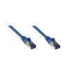 GoodConnections Good Connections Patchkabel Cat. 6a S/FTP, PiMF halogenfrei 500MHz blau 7,5m