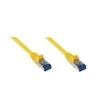 GoodConnections Good Connections Patchkabel Cat. 6a S/FTP, PiMF halogenfrei 500MHz gelb 7,5m
