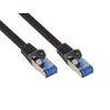GoodConnections Geros jungtys 0,5m RNS Patchkabel SmartFLEX CAT6A S/FTP PiMF juodas