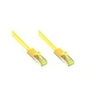 Good Connections Geros jungtys Geri ryšiai patch cable su kat. 7 neapdorotas kabelis S/FTP geltonas 3m