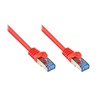 GoodConnections Geri ryšiai Patchkabel Cat. 6a S/FTP, PiMF halogenfrei 500MHz raudona 2m