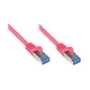 Good Connections Geri ryšiai Cat6a 3m - 3 m - Cat6a - S/FTP (S-STP) - RJ-45 - RJ-45 - Magenta