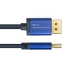 Kabelis Alcasa Alcasa 4814-SF005B kabelis DisplayPort 0,5 m Mėlyna
