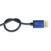 Kabelis Alcasa Alcasa 4814-SF005B kabelis DisplayPort 0,5 m Mėlyna