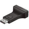 GoodConnections Geros jungtys DisplayPort St. zu DVI-I Bu. Adapteris 24K vergoldet juodas