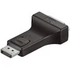 Good Connections Geros jungtys DisplayPort St. zu DVI-I Bu. Adapteris 24K vergoldet juodas