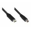 GoodConnections Kabelis USB Alcasa USB-C - microUSB 3 m Juodas (3310-CM030)