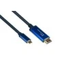 Alcasa Geros jungtys Geros jungtys USB-C ir HDMI 2.0b 60Hz CU 1,5m blau