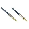 GoodConnections Good Connections 3,5mm Klinkenkabel 2m Stecker zu Stecker Audio dunkelblau