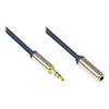 Good Connections 3,5mm Klinke Kabelis 1m St. zu Bu. dunkelblau