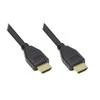 Kabelis Alcasa HDMI - HDMI 0,5 m juodas (GC-M0135)
