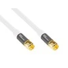 Good Connections Antennenkabel SmartFLEX 5m F-Stecker zu F-Stecker >120dB balta