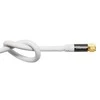 Good Connections Antennenkabel SmartFLEX 5m F-Stecker zu F-Stecker >120dB balta
