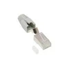 GoodConnections Geros jungtys tinklo jungtis Cat.6A RJ45 ekranuotas Cat.7 kabelis yra pilkas