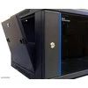 GoodConnections Good Connections 19 - wall cabinet 600x550x505 9U juodas - RAL9005, swiveling, with fan