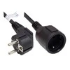 GoodConnections Good Connections VerlÃ¤ngerung Schutzkontakt-Stecker an Buchse, juodas, 5 m