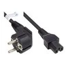 Good Connections Geros jungtys P0150-S010 - 1 m - Maitinimo kištuko tipas E+F - C15 jungtis - H05V2V2-F - 250 V - Juodas