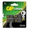 GP LITHIUM BATTERY CR123A Lithium CR 123A, Single-use