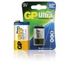 GP Bateria Ultra+ 9V Block 1 vnt.