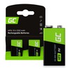 Green Cell Žalias Cell Rechargeable HF9-Baterija 250mAh