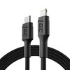 Green Cell Žalias Cell GREENCELL KABGC07 Kabelis GC Power Stream USB-C - Lightning 100 cm su maitinimo tiekimu