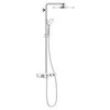 Grohe SmartControl Euphoria Duo 310 termostatinė dušo sistema, chromas/balta
