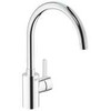 Grohe Eurosmart Cosmopolitan - Standard - Chrome - Lever handles - Single - 1/2" - Ceramic