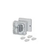 Hensel 6000038 Jungiamoji dėžutė, skirta montuoti kanaluose ir vamzdeliuose IP54 rutulys DP 9025 6000038