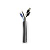 Multibrackets M UNIVERSAL CABLE SOCK SELF WRAPPING 25MM Juodas 25M-L