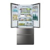Haier HB18FGSAAA Free standing, Side By Side, Height 190 cm, A++, No Frost system, Šaldytuvas net capacity 351 L, Šaldiklis net capacity 157 L, Ekranas, 38 dB, Nerūdijantis plienas