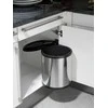 Hailo Spintelės šiukšliadėžė Compact Box, nerūdijantis plienas, 15l