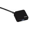 HAMA USB 3.0 Hub 1:4 bus powered juodas