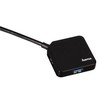 HAMA USB 3.0 Hub 1:4 bus powered juodas