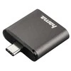Hama 00124186 – SD,SDHC,SDXC – Pilka – 2400 Mbit/s – Metalas – USB 3.2 Gen 1 (3.1 Gen 1) Type-C – 34,3 mm