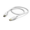 HAMA USB TYPE-C/TYPE-C CABLE 1.5M Baltas