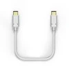 HAMA USB TYPE-C/TYPE-C CABLE 1.5M Baltas