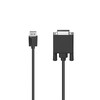 Hama ADAPTER DISPLAYPORT WTYK - DVI-D WTYK 4K 1,5M