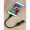 HAMA USB OTG CABLE GN A / B MICRO WT 15 CM Juodas
