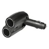 HAMA 2-way Distributor for Cigarette Lighter Socket 180 degrees 12 V