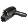 HAMA 2-way Distributor for Cigarette Lighter Socket 180 degrees 12 V